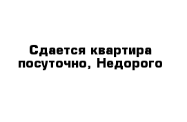 Сдается квартира посуточно, Недорого